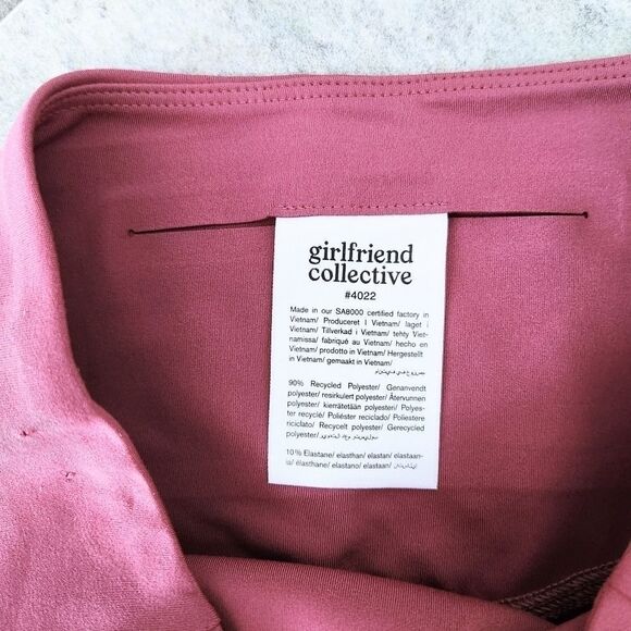 Girlfriend Collective Rose Pink NWT Leggings, Small - Picture 4 of 4
